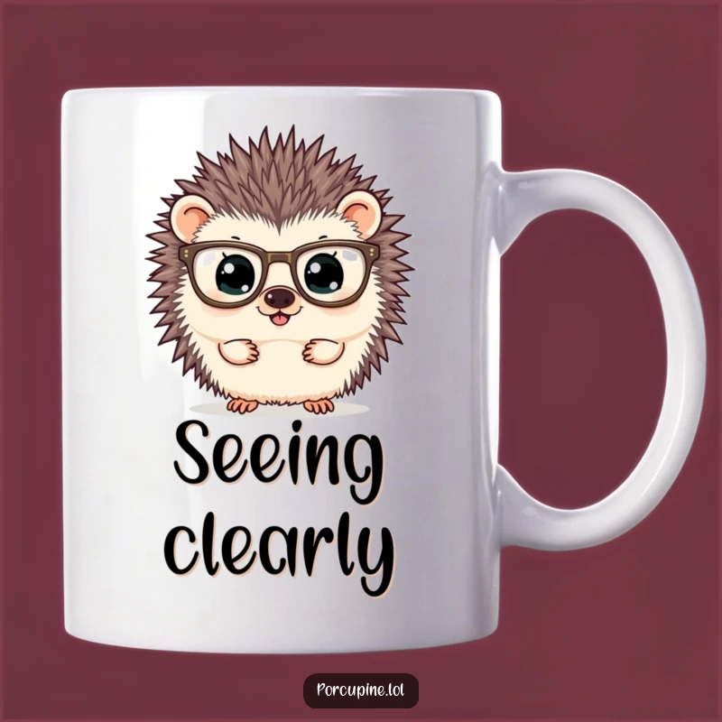 Funny Curious Porcupine Mug: A Hilarious Gift for the Inquisitive Mind