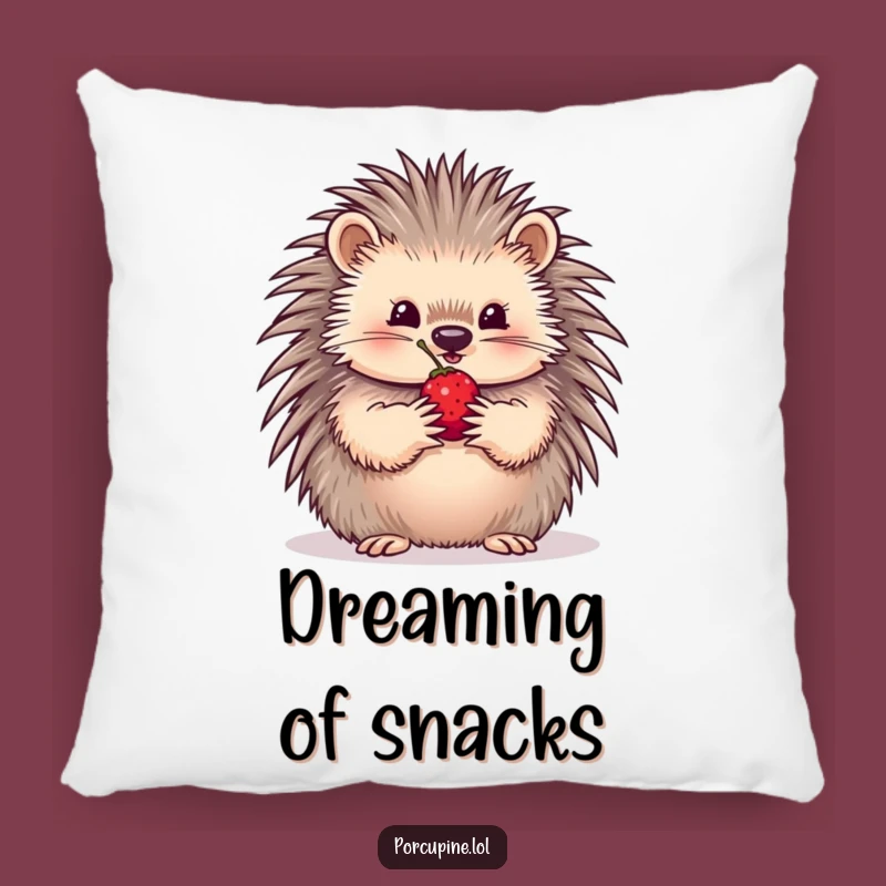 Funny Generous Porcupine Pillow: Cozy Comfort with a Heartwarming, Gentle Touch