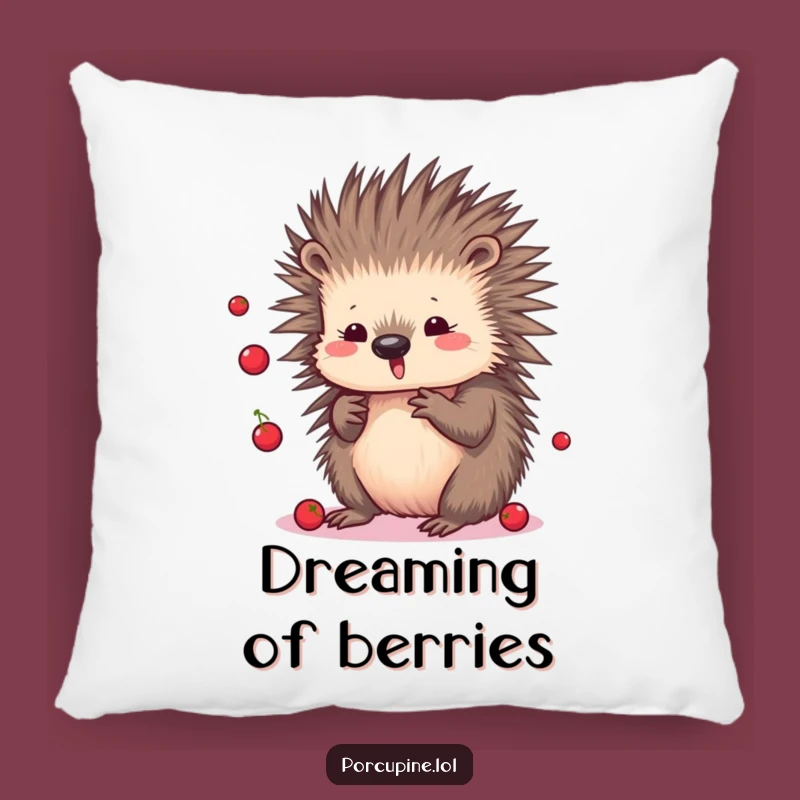 Funny Kawaii Porcupine Pillow: Soft Juggling Animal Comfort, Cute Gift